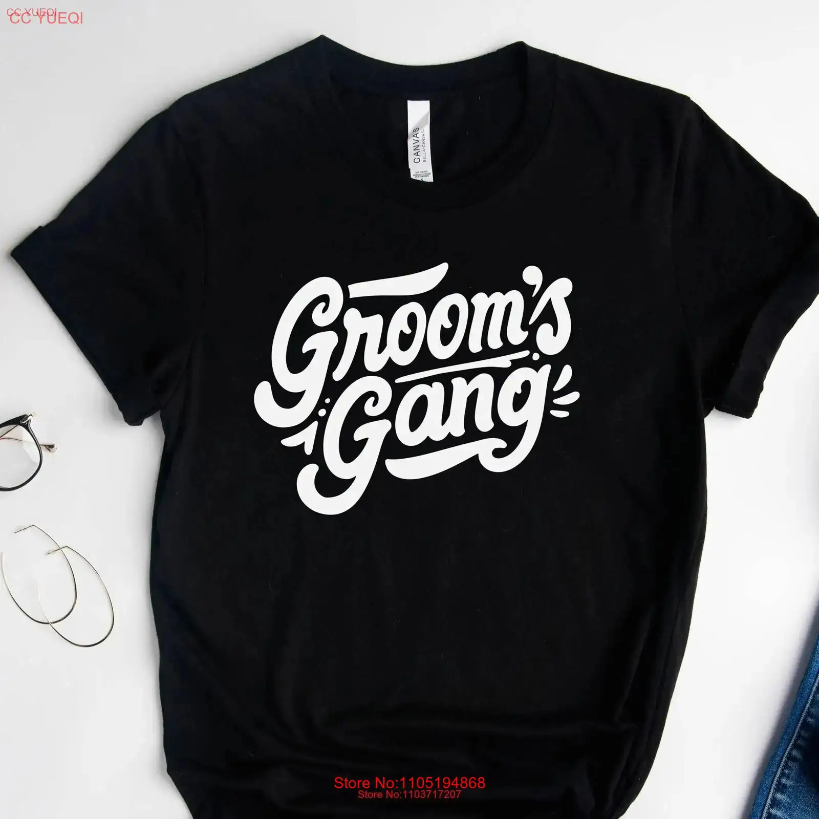 Men'S Grooming & Health Made Simple - Camiseta Grooms Gang para despedida de
