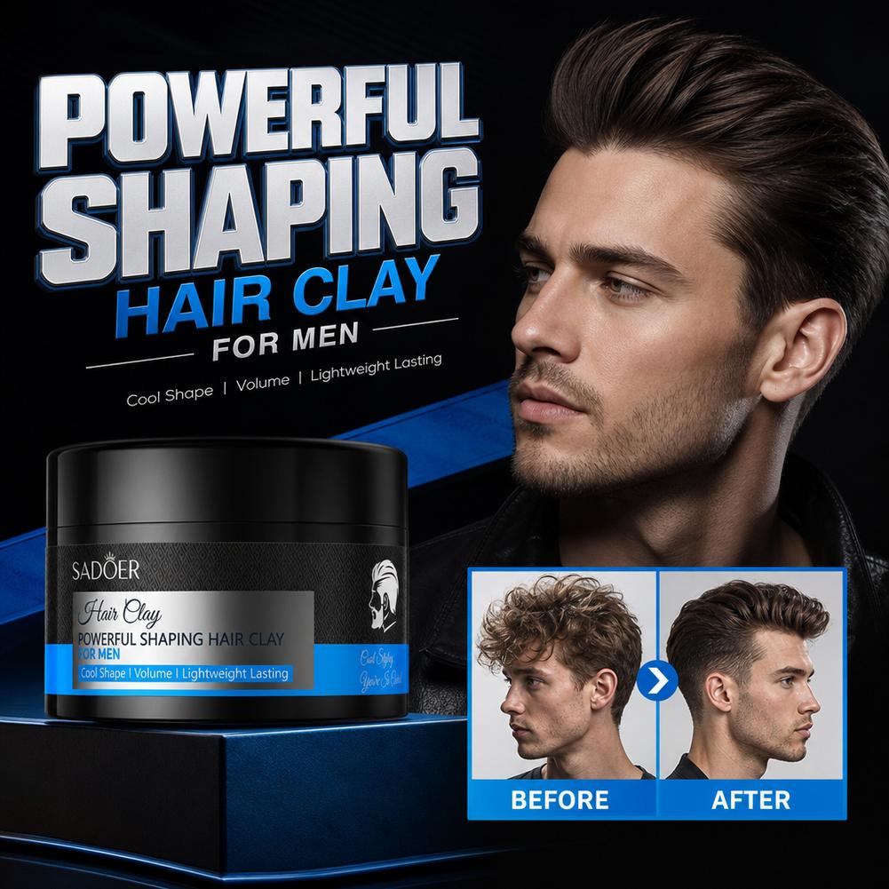Men'S Grooming & Health Made Simple - Arcilla mate para peinar el cabello,