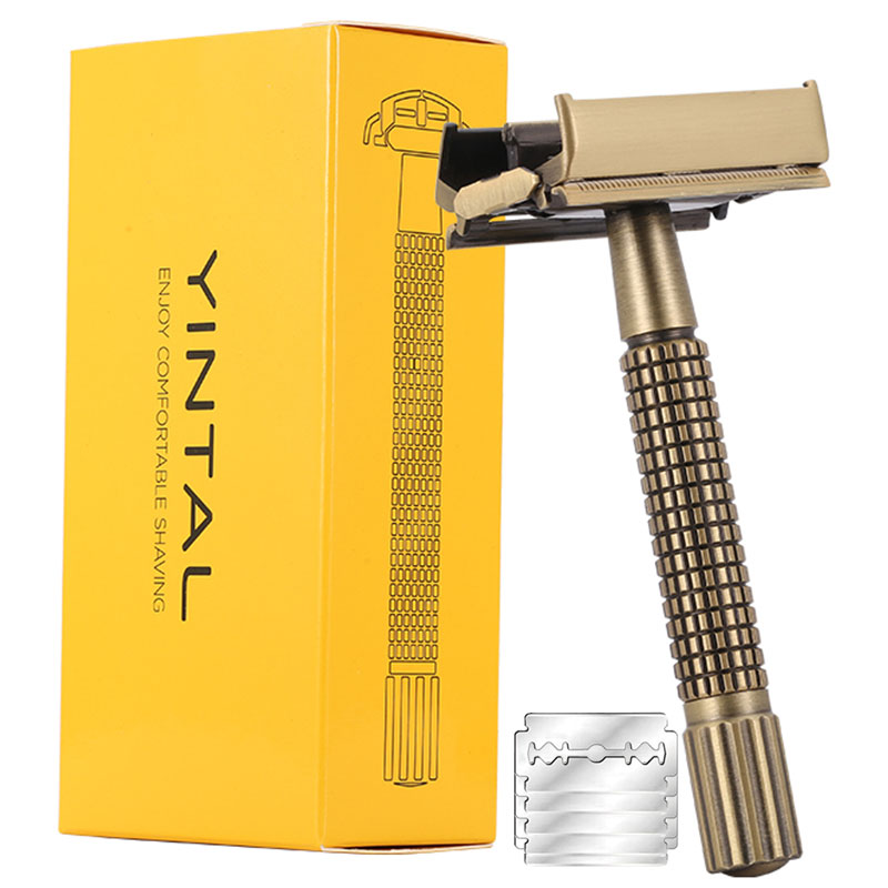 Straight Razor Safety - YINTAL-maquinilla de afeitar TTO de seguridad
