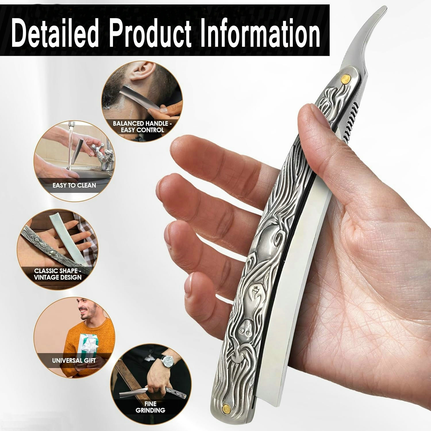 Maquinilla de afeitar profesio - Straight Razor Safety reseña y precio