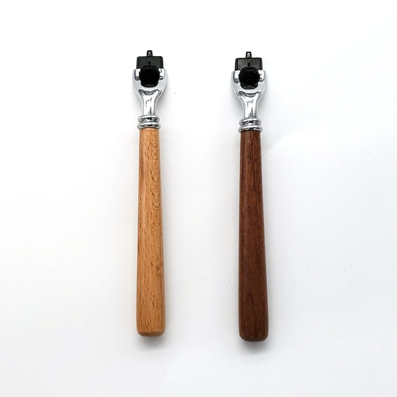 Manijas de afeitar manuales de - Straight Razor Safety reseña y precio