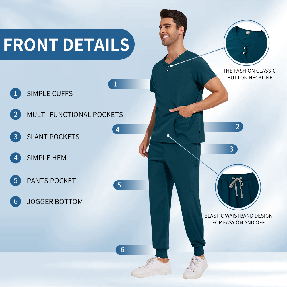 Uniformes de Trabajo para Doct - Men'S Grooming & Health Made Simple reseña y precio